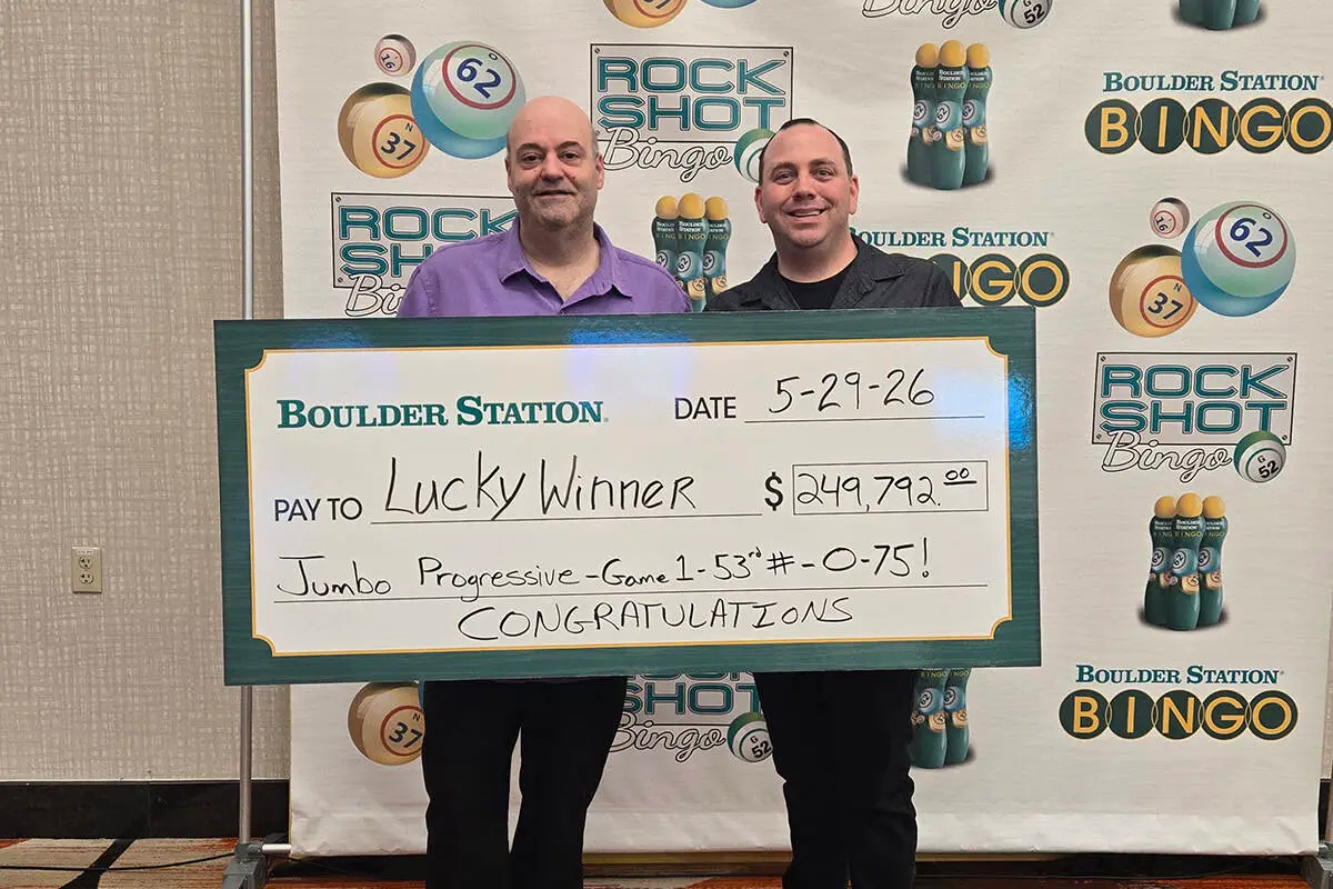 $249K bingo jackpot hits at off-Strip casino
