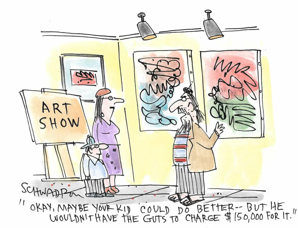 CARTOONS: What makes it modern art
