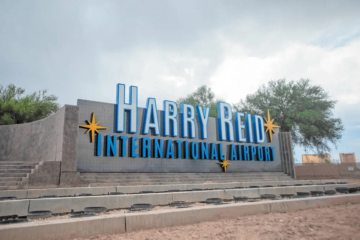 Terminal 1 parking garage at Harry Reid airport closed as fire burns 6 vehicles