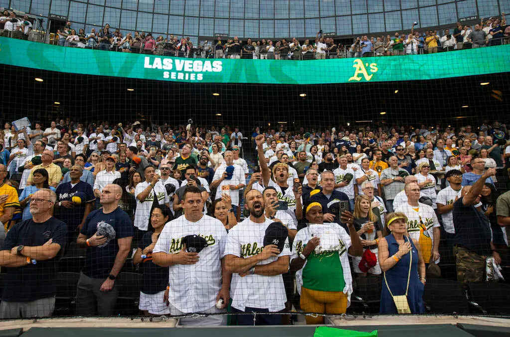 Gordon: Athletics bring big-league vibes to Las Vegas