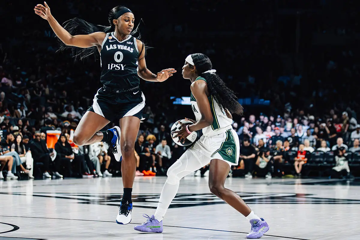 Wilson leads Las Vegas Aces against Portland after 34-point game