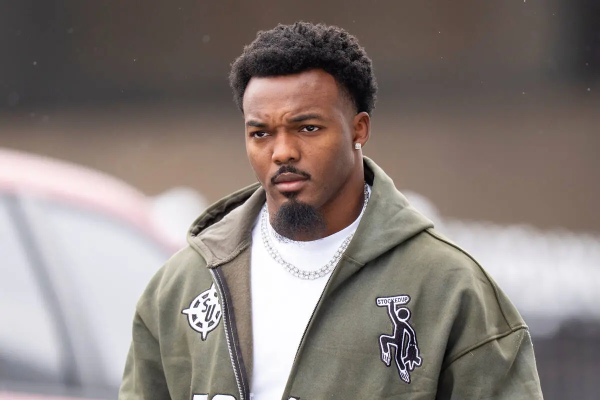 Nakobe Dean didn’t participate in final practice of Raiders minicamp