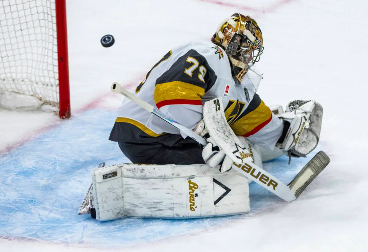 Gordon: Knights coach doubles down on Carter Hart, for better or worse