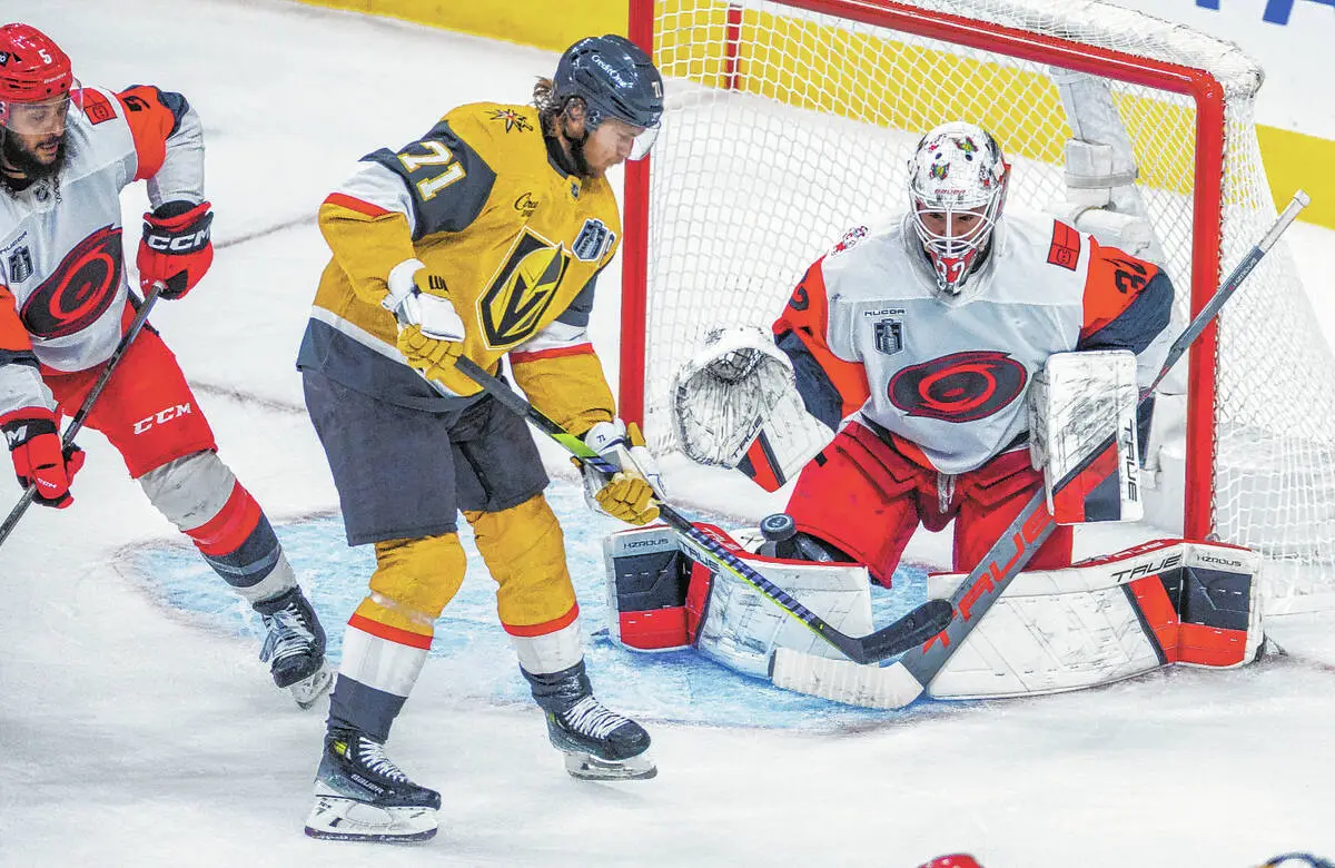 ‘It’s obviously a big miss’: Knights center ruled out for Game 6 of Stanley Cup Final