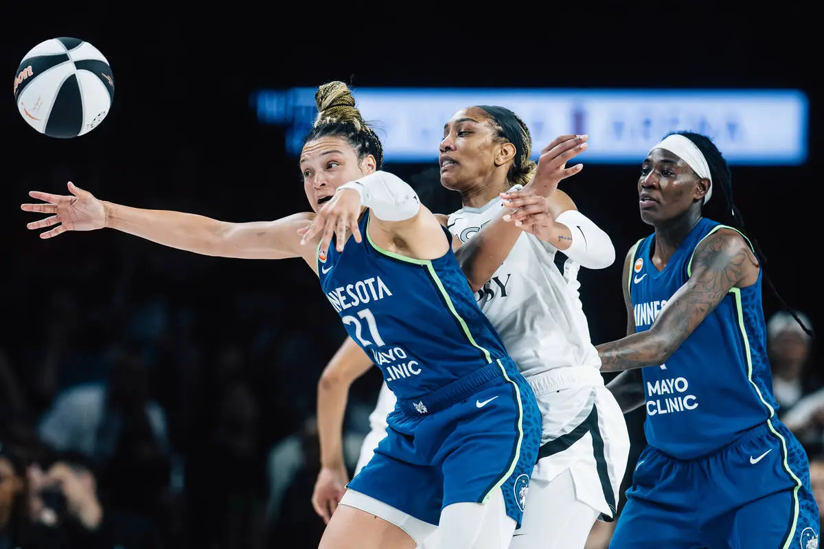 The Aces outlast the Lynx to remain undefeated in Commissioner’s Cup play