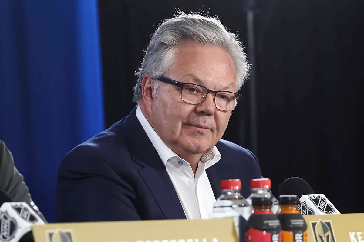 Kelly McCrimmon to discuss Golden Knights season, John Tortorella, more