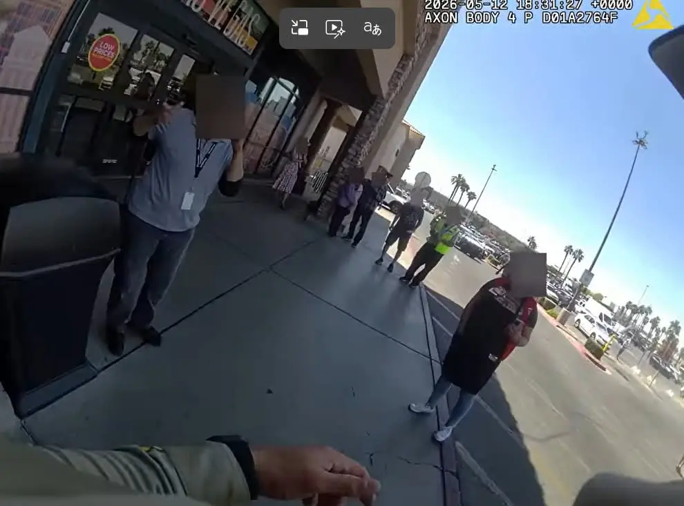 Bodycam video shows chaotic scene after double killing at Las Vegas Smith’s