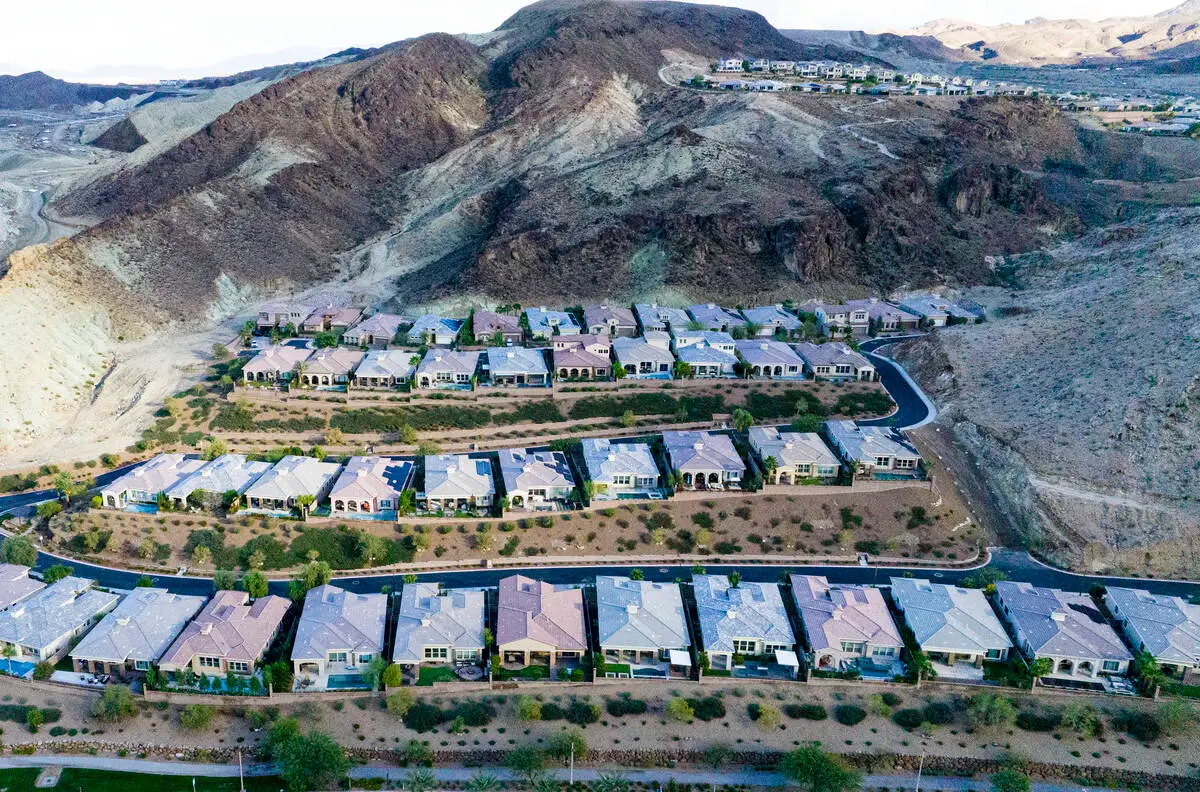 Las Vegas’ luxury home prices are rising faster than most anywhere else in the U.S., report says
