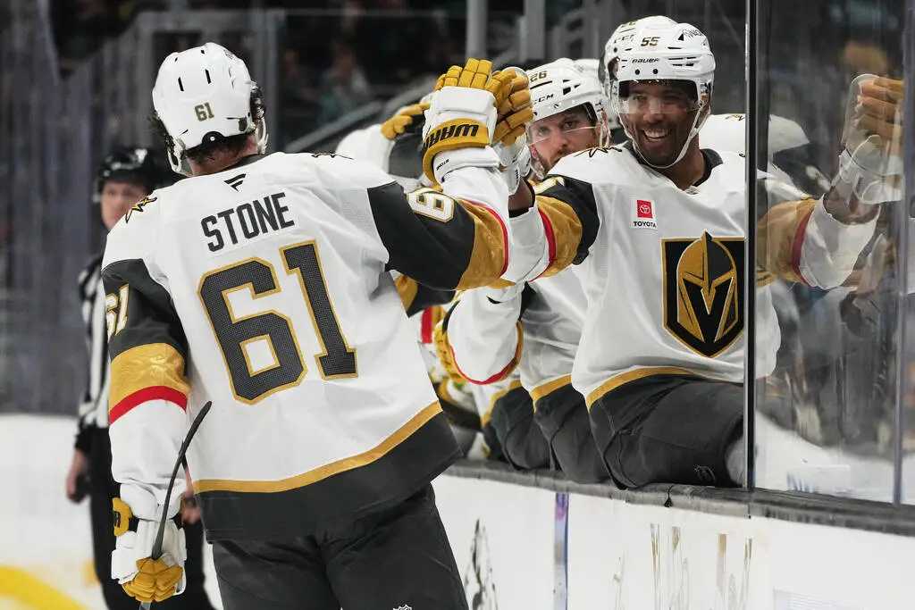 Report: Golden Knights trade original forward to Detroit