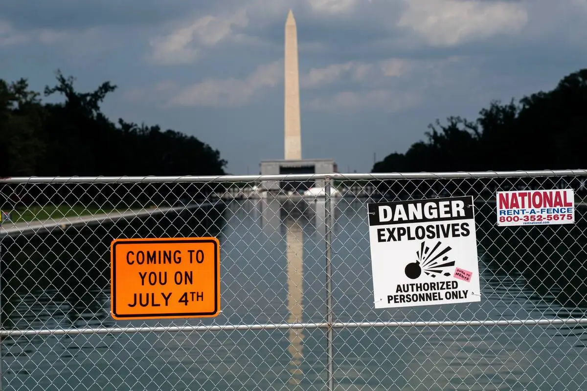 Former Olympian indicted in what Trump called Reflecting Pool vandalism