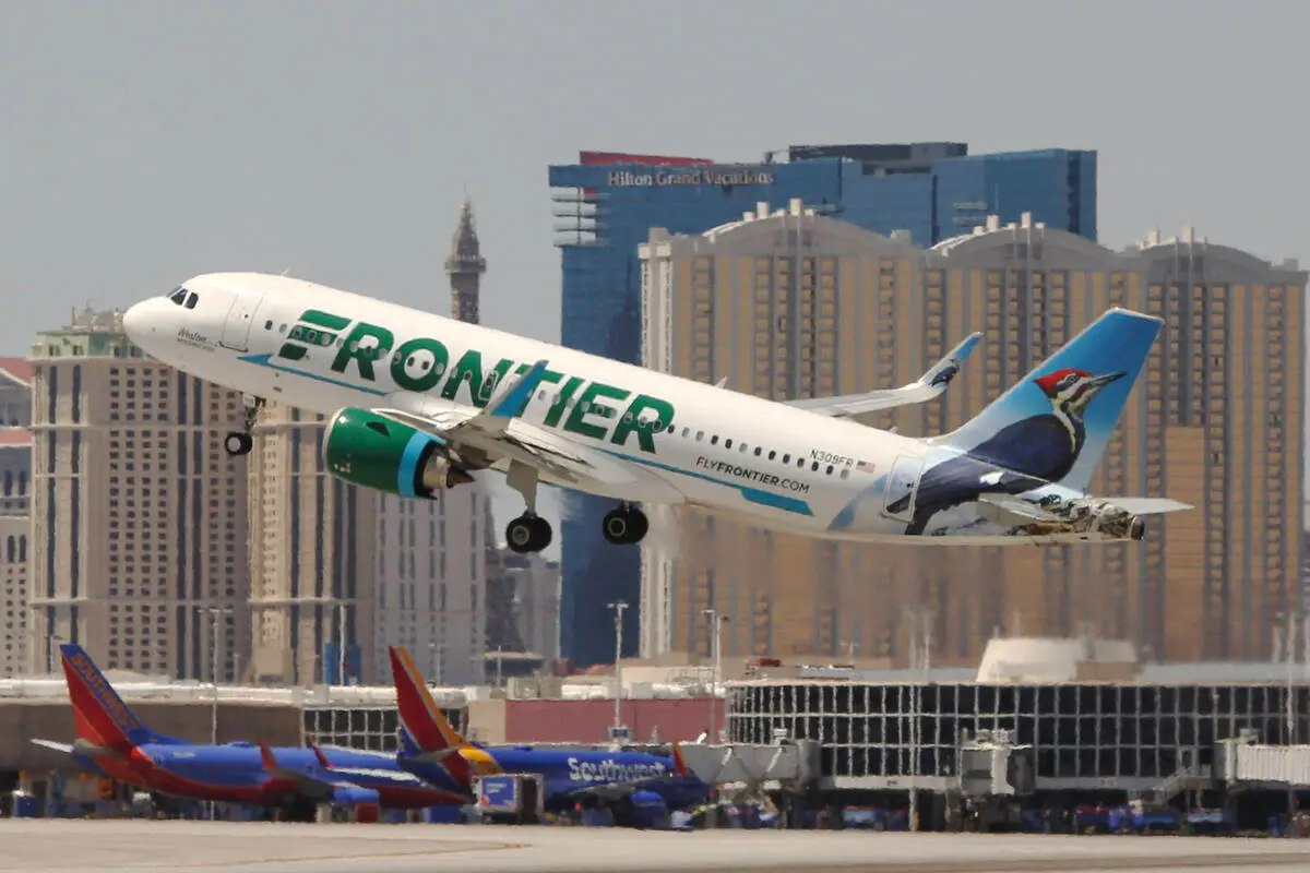 Frontier Airlines adds 2 new flights out of Las Vegas