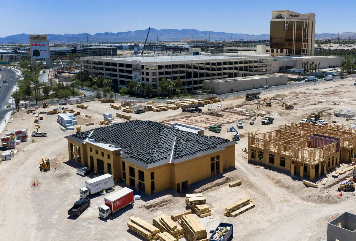 Upscale apartment complex being built next to Durango casino in Las Vegas