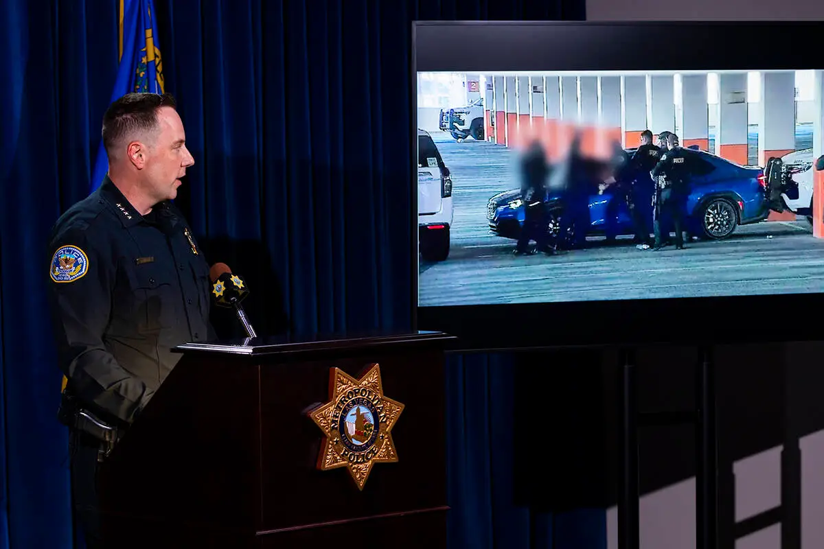 Defendant arrested at Henderson casino with weapons stockpile pleads not guilty