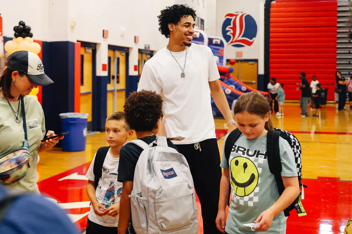 Focused on Denver, Julian Strawther excited for NBA expansion to Las Vegas
