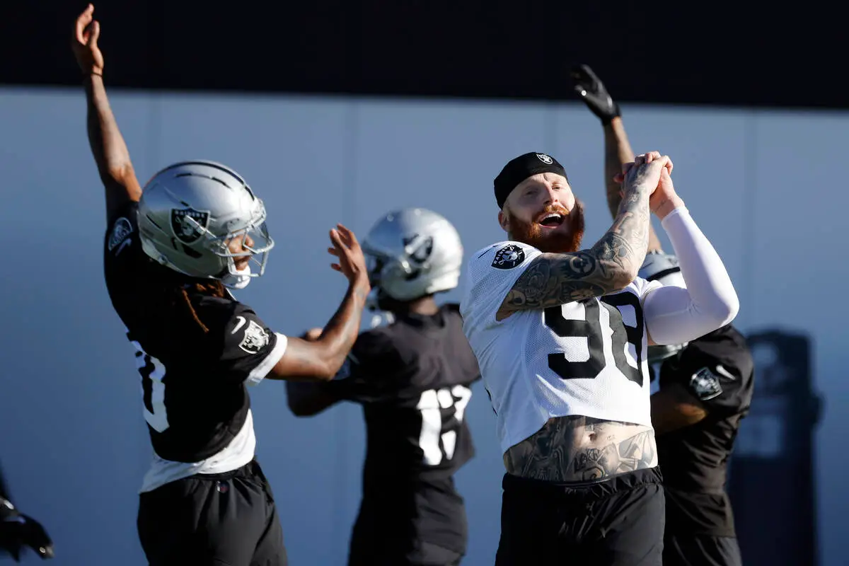 Maxx Crosby excited for his return at Raiders training camp after surgery