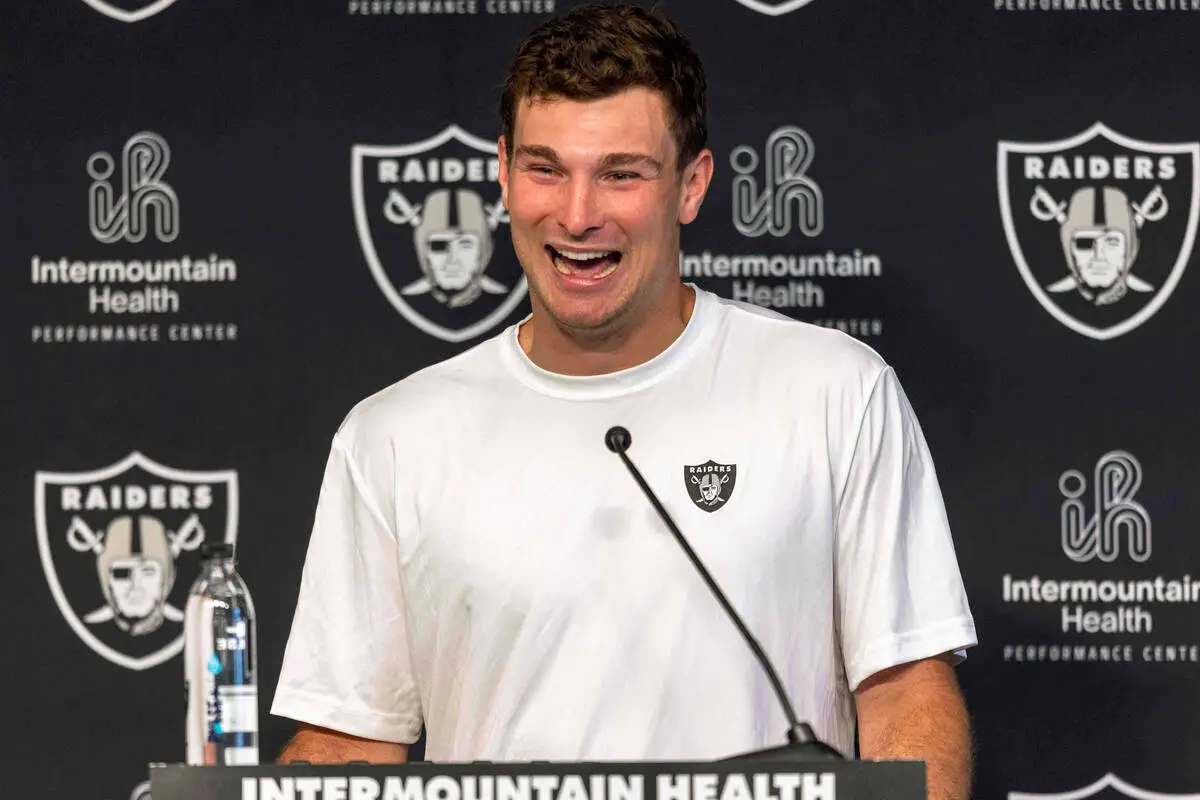 Fernando Mendoza signs rookie deal ahead of Raiders training camp