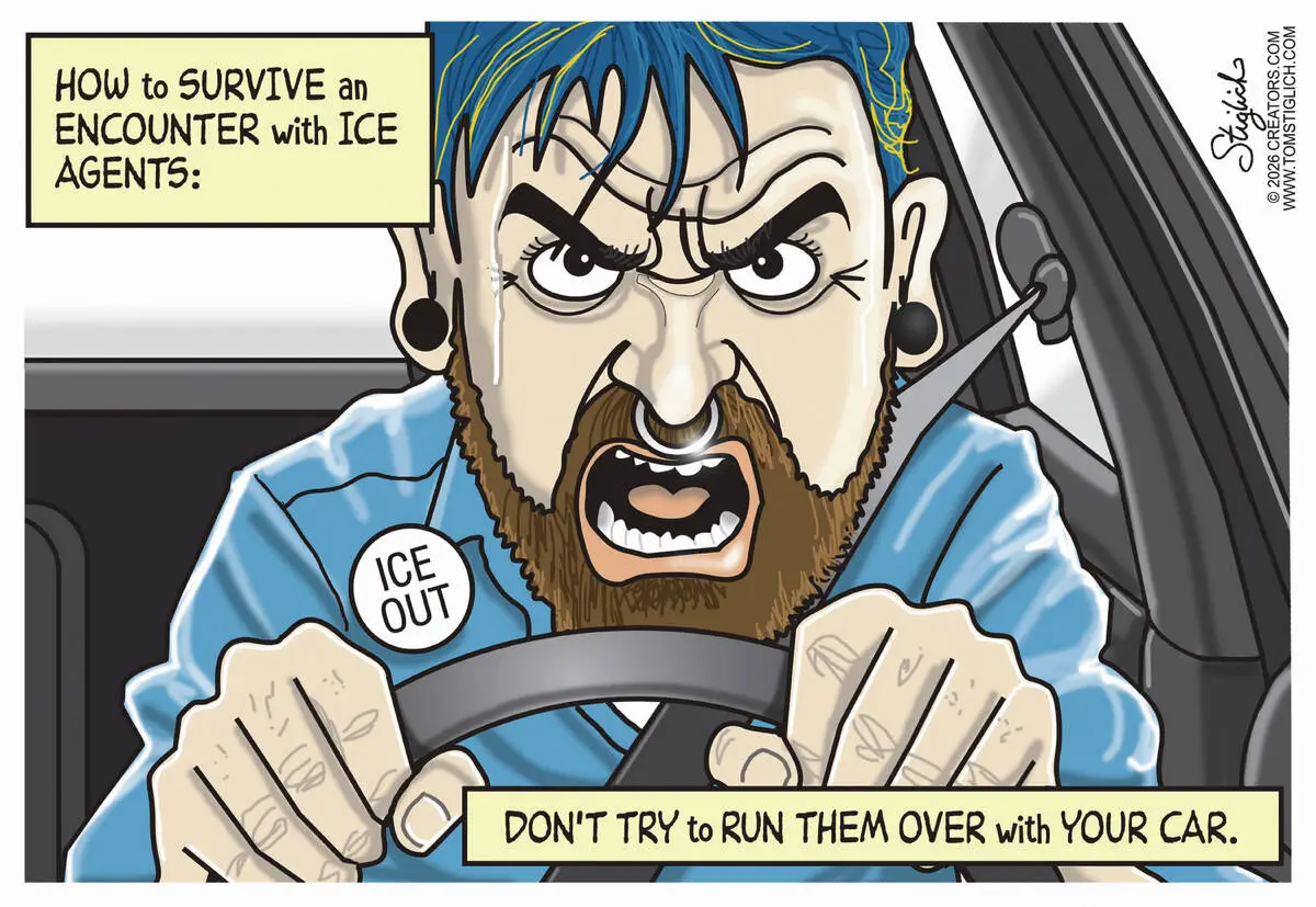 CARTOONS: How to survive an encounter with ICE agents