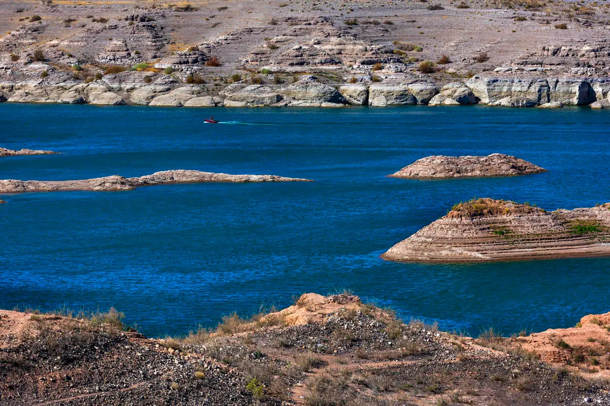 Lake Mead inches from new record four years after historic low