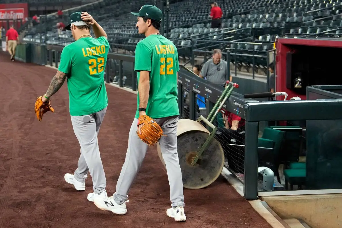 A’s prospect says feeling in his legs returning after collision