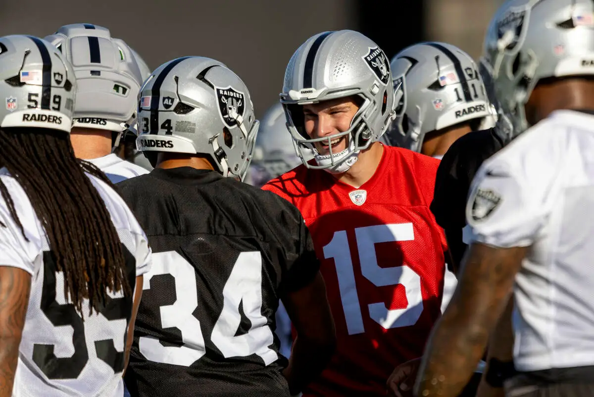 Fernando Mendoza focused on the next rep amid ‘following role’ with Raiders