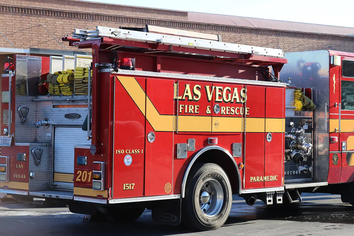 Person found dead inside house fire in northwest Las Vegas Valley