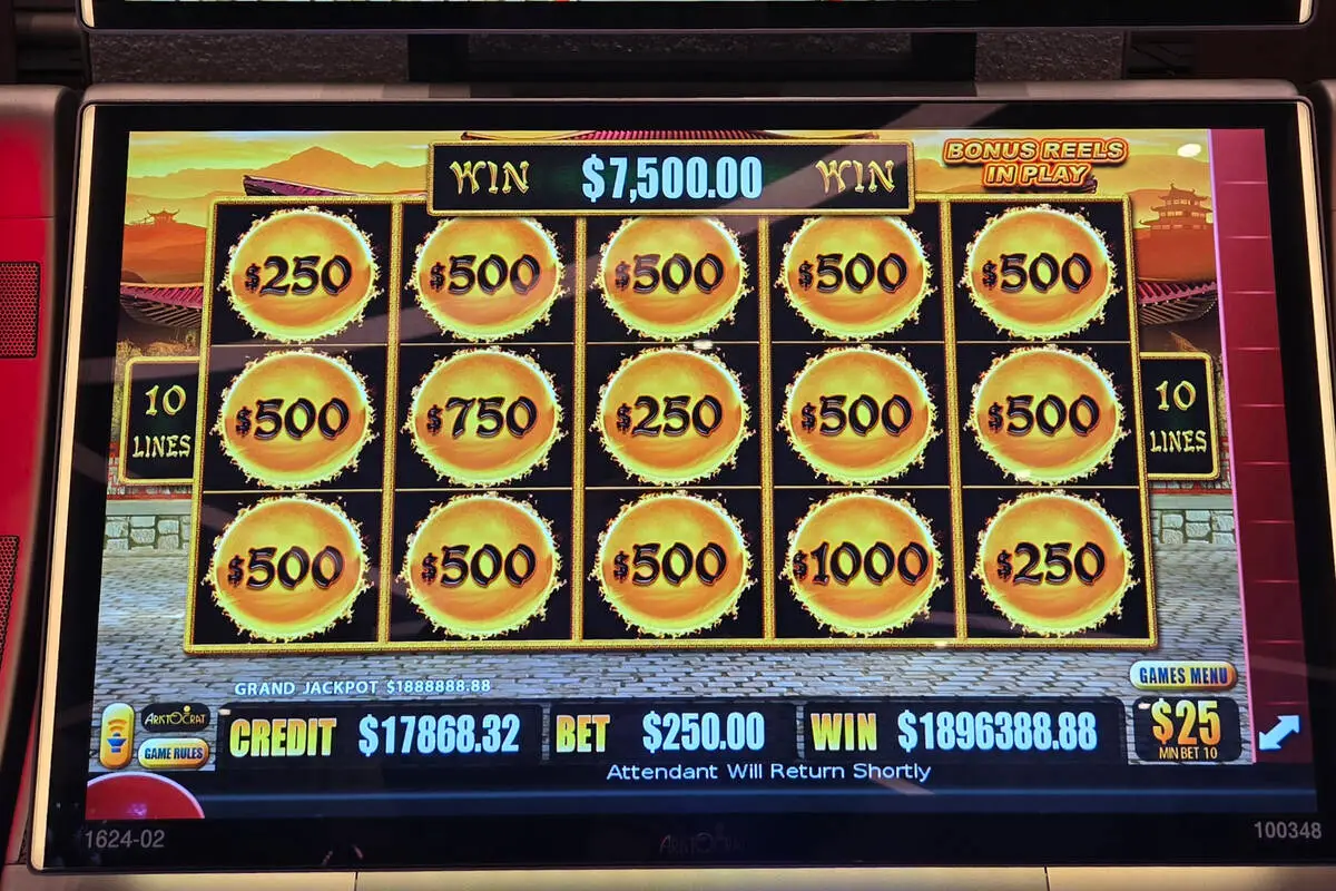 $1.8M slot jackpot hits at Las Vegas Strip casino