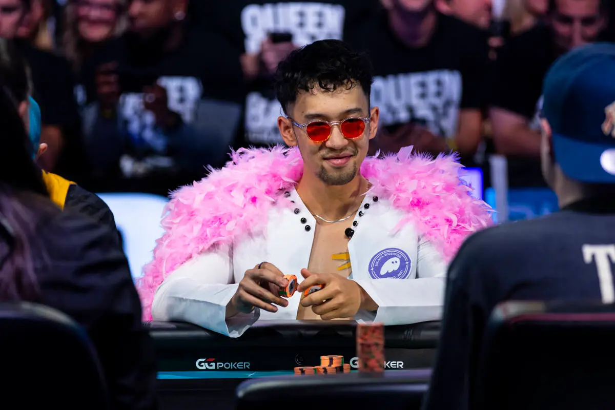 WSOP Main Event final table down to 7 players; 22-year-old pro leads