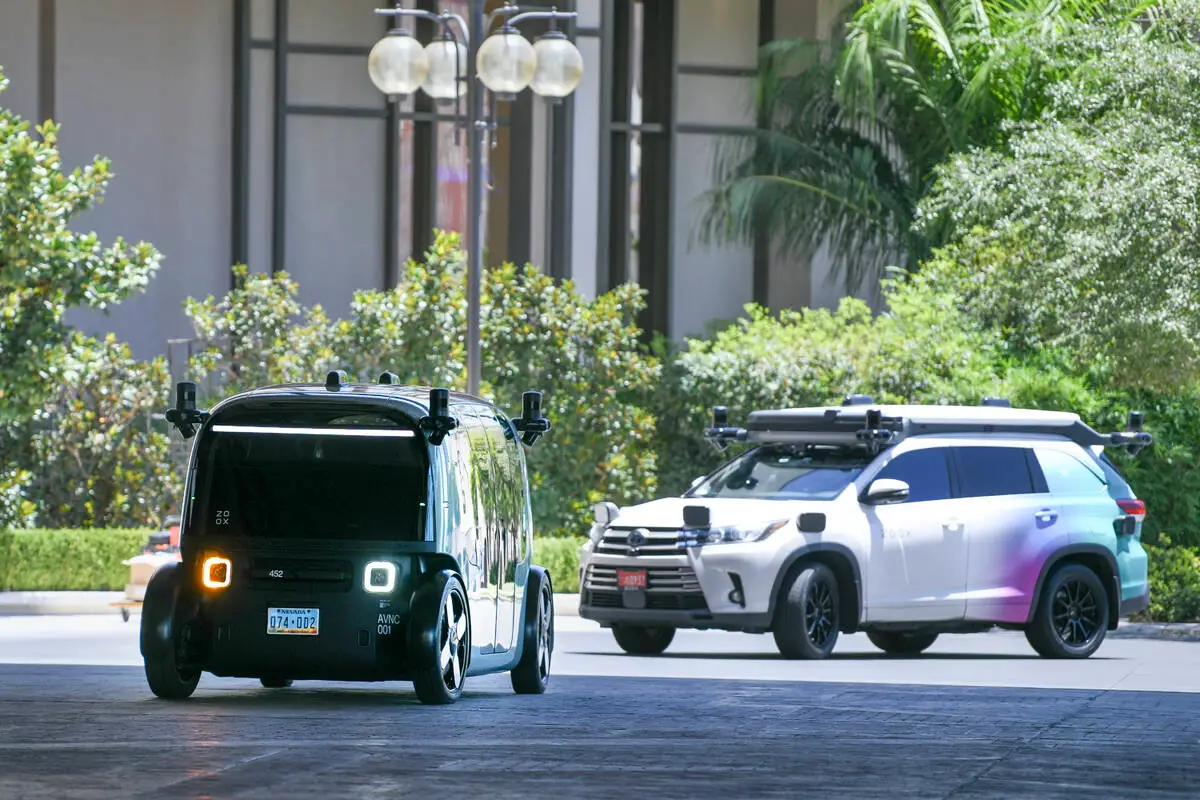 Zoox robotaxi rides to carry fee starting next week in Las Vegas