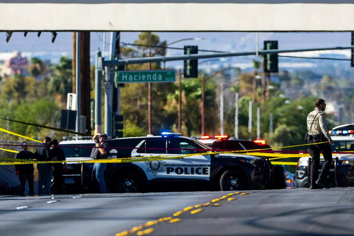 Las Vegas sheriff: Slain officer ‘ambushed’ by armed suspect — WATCH LIVE