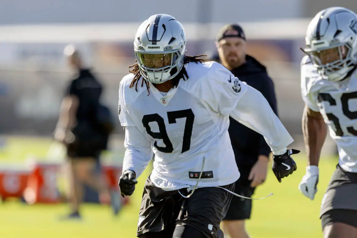 Tonka Hemingway carrying offseason into training camp with Raiders