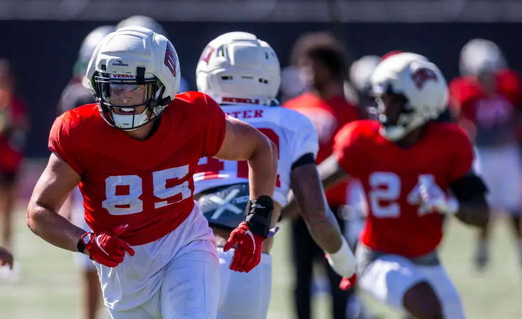 UNLV reloads tight end room with size, experience and versatility