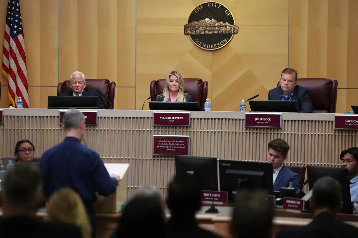 Complaint seeks transparency on Henderson officials’ consulting work
