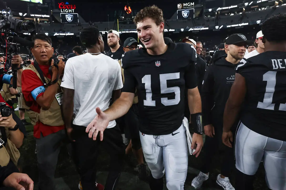 Graney: Raiders’ Fernando Mendoza is harshest critic in impressive debut