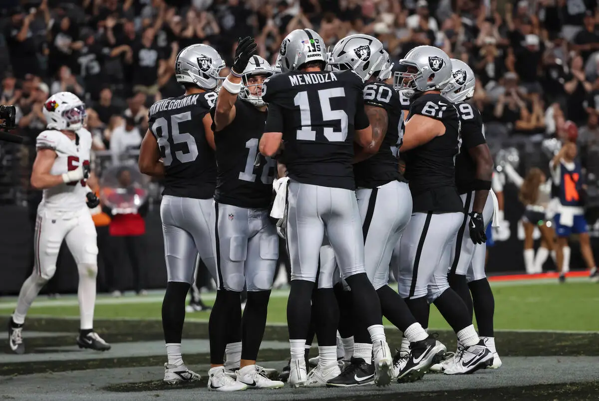 Fernando Mendoza has ‘invigorating experience’ in Raiders preseason debut
