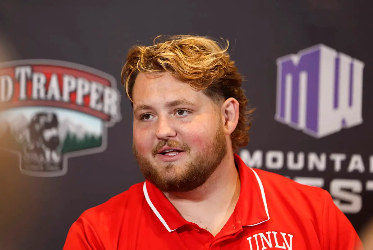 UNLV’s offensive line looks to ‘The Room’ for inspiration and support