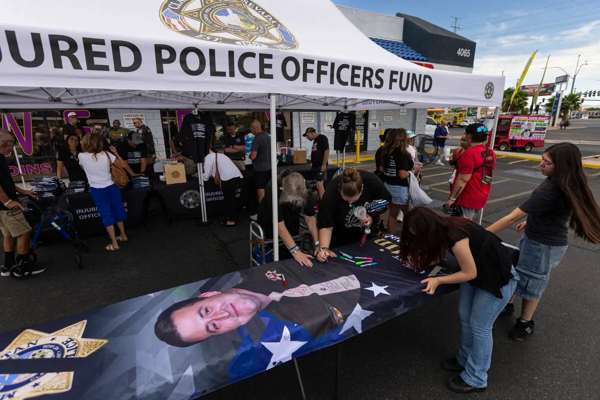 ‘We hope that this will help’: Event raises money for family of fallen officer