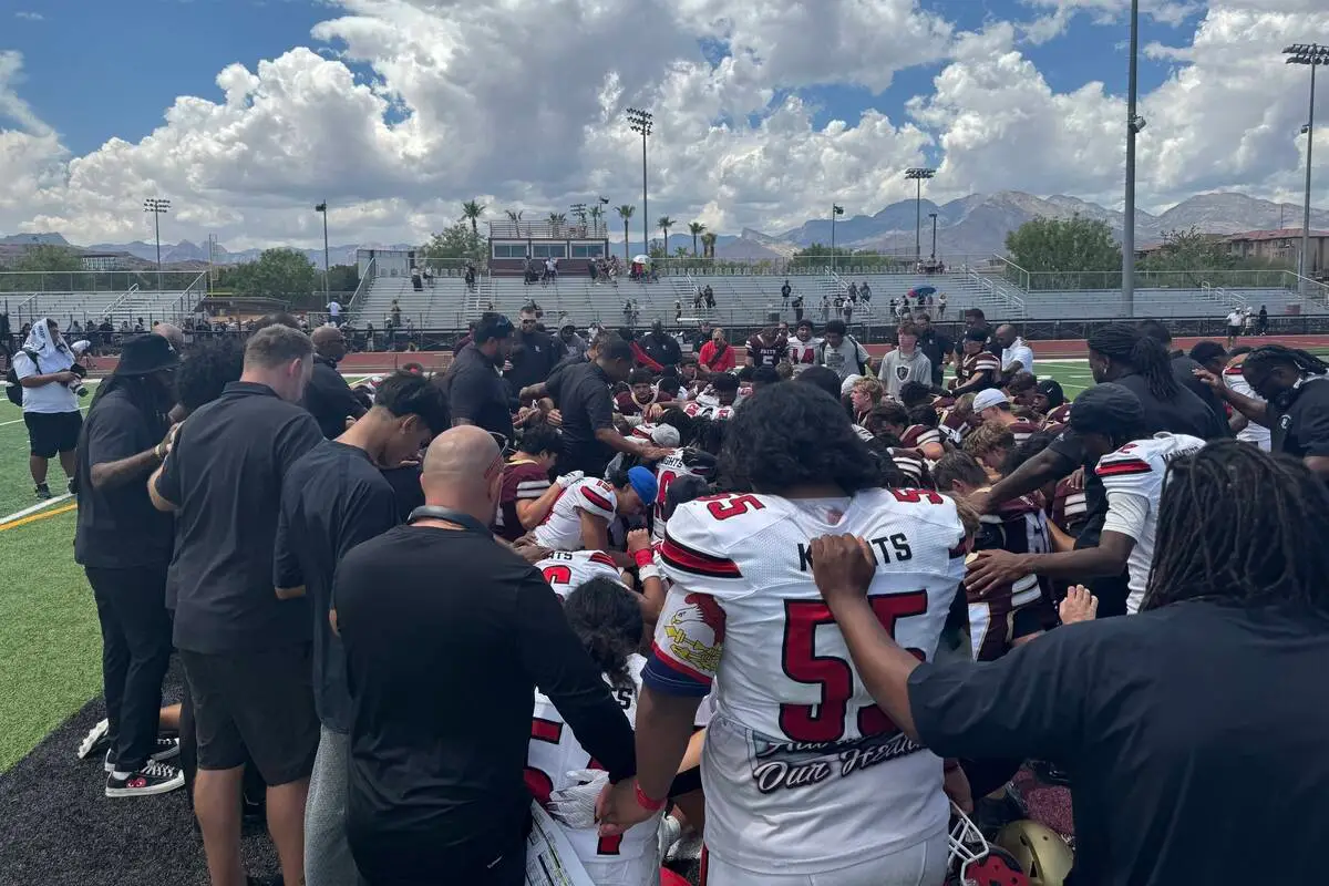 Mater East outlasts Faith Lutheran in 2-day football game