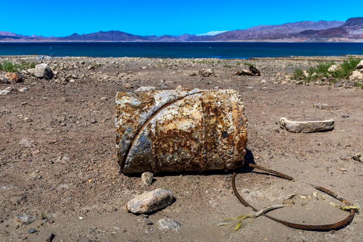 Report of human remains investigated at Lake Mead shore
