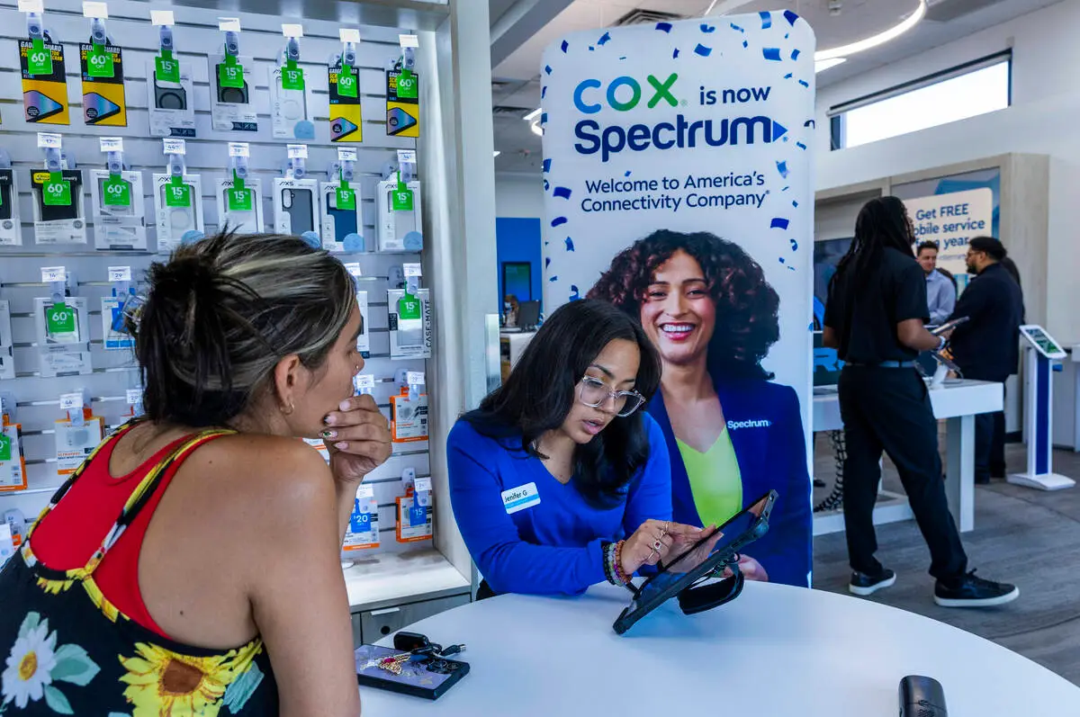 Cox is now Spectrum in Southern Nevada. What customers should know
