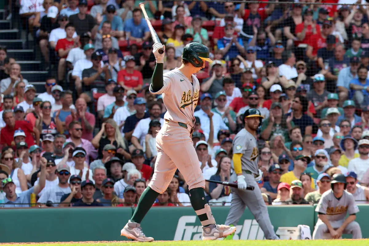 A’s outfielder Soderstrom to miss rest of season, faces hip surgery
