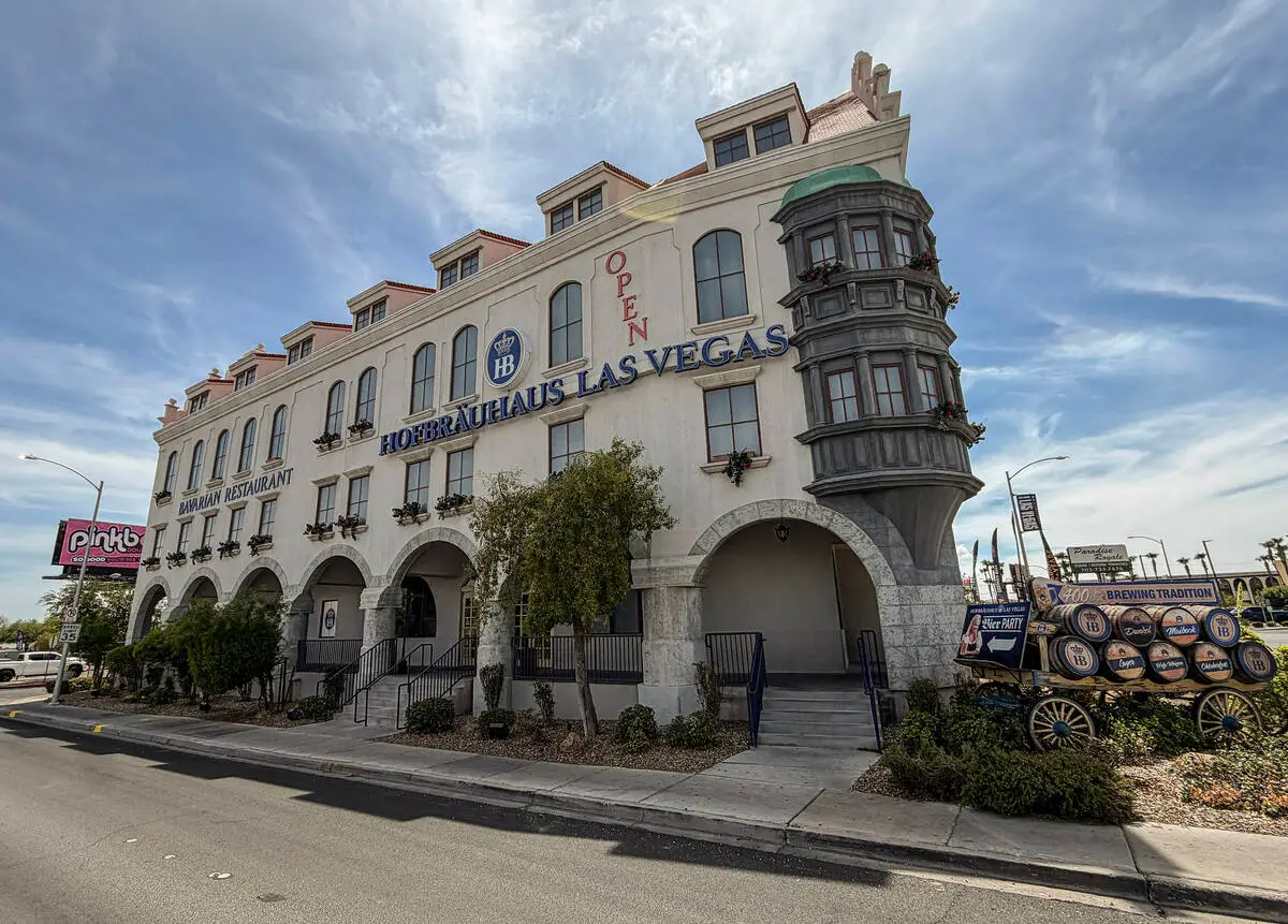 Bavarian beer-hall site near Las Vegas Strip is up for sale