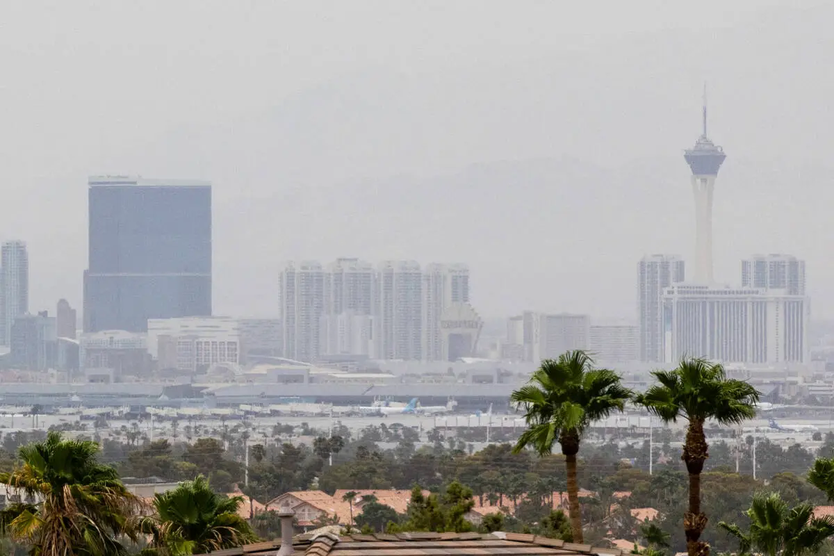 Dust advisory returns for Las Vegas Valley, thanks to Arizona storms