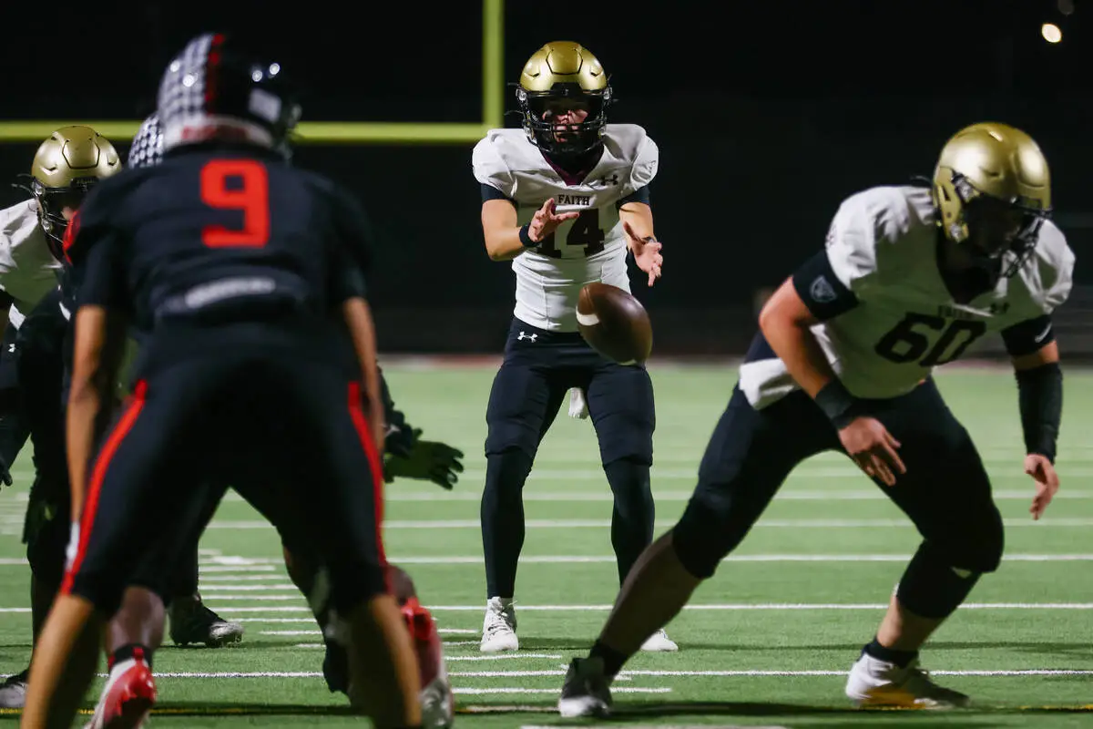 Football recap: California shooting happens near Faith Lutheran’s game