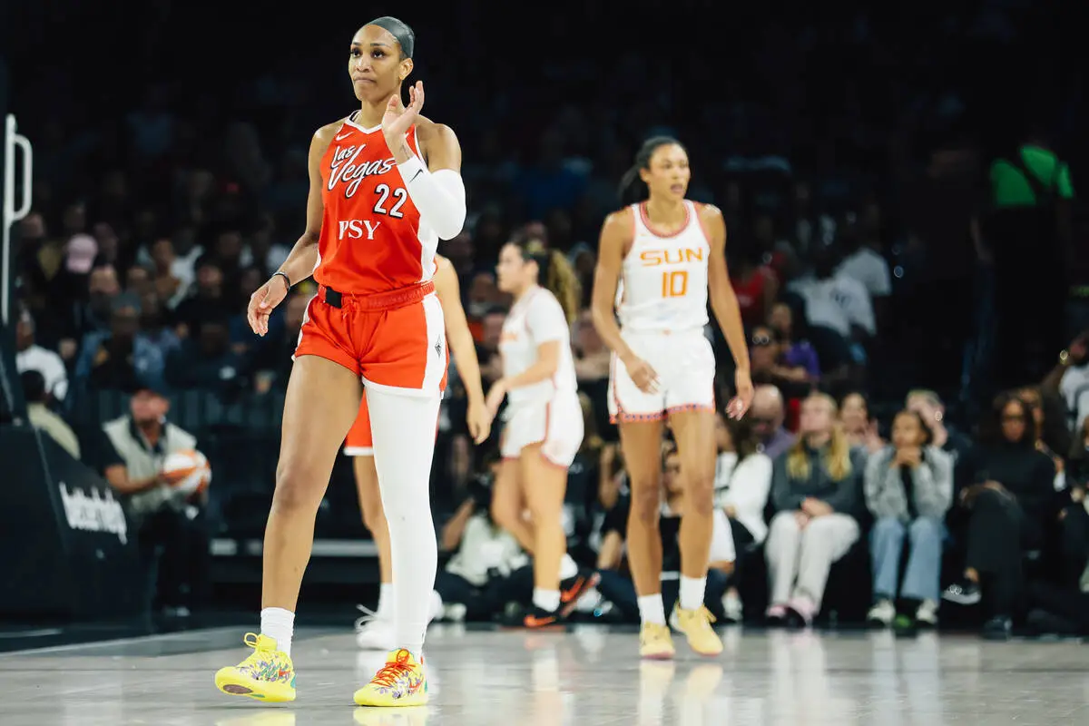 A’ja Wilson’s status uncertain ahead of Aces-Tempo matchup