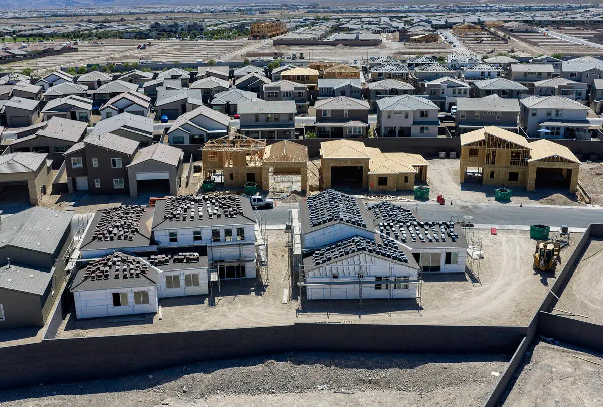 Homebuilders landed big jump in monthly sales in Las Vegas