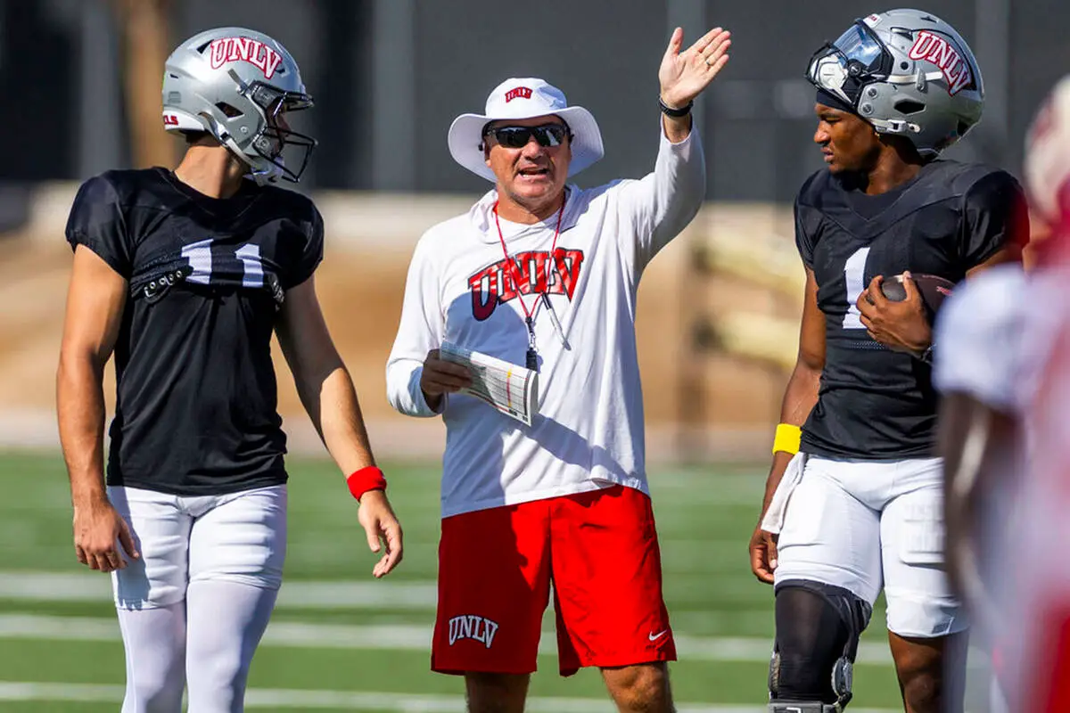 Dan Mullen not naming UNLV’s starting QB: ‘I don’t even know our first play’