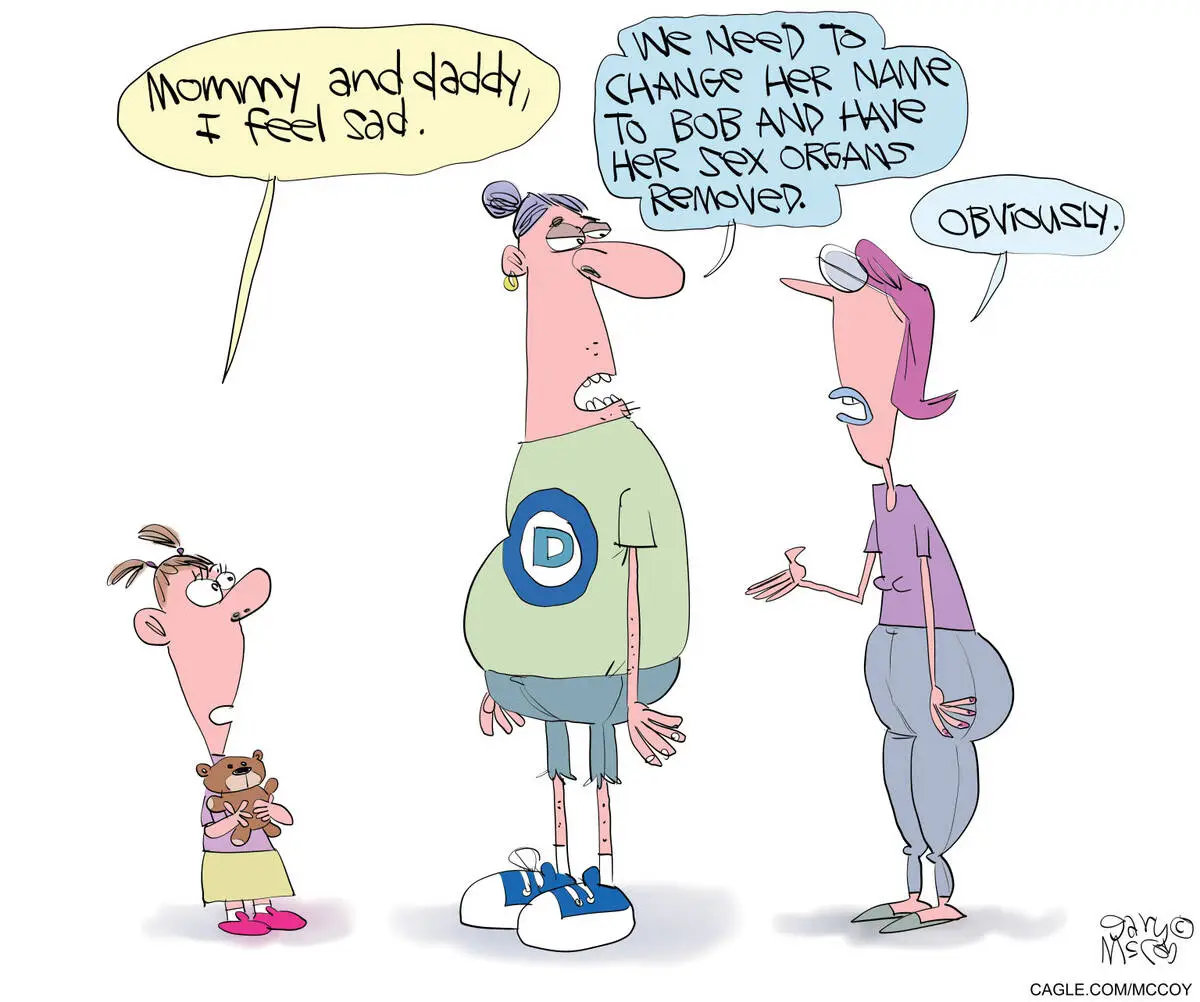 CARTOONS: What Democrat parenting looks like these days