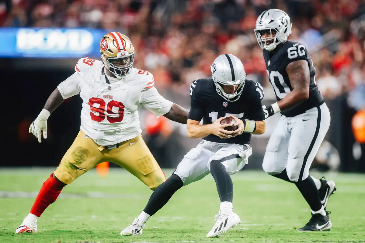 How Raiders’ Fernando Mendoza has grown ‘exponentially’ despite preseason numbers