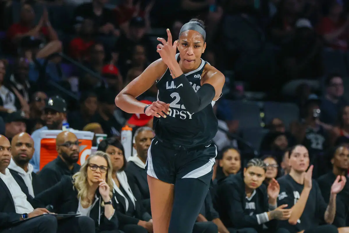 A’ja Wilson leads Aces to season-series sweep over Toronto Tempo