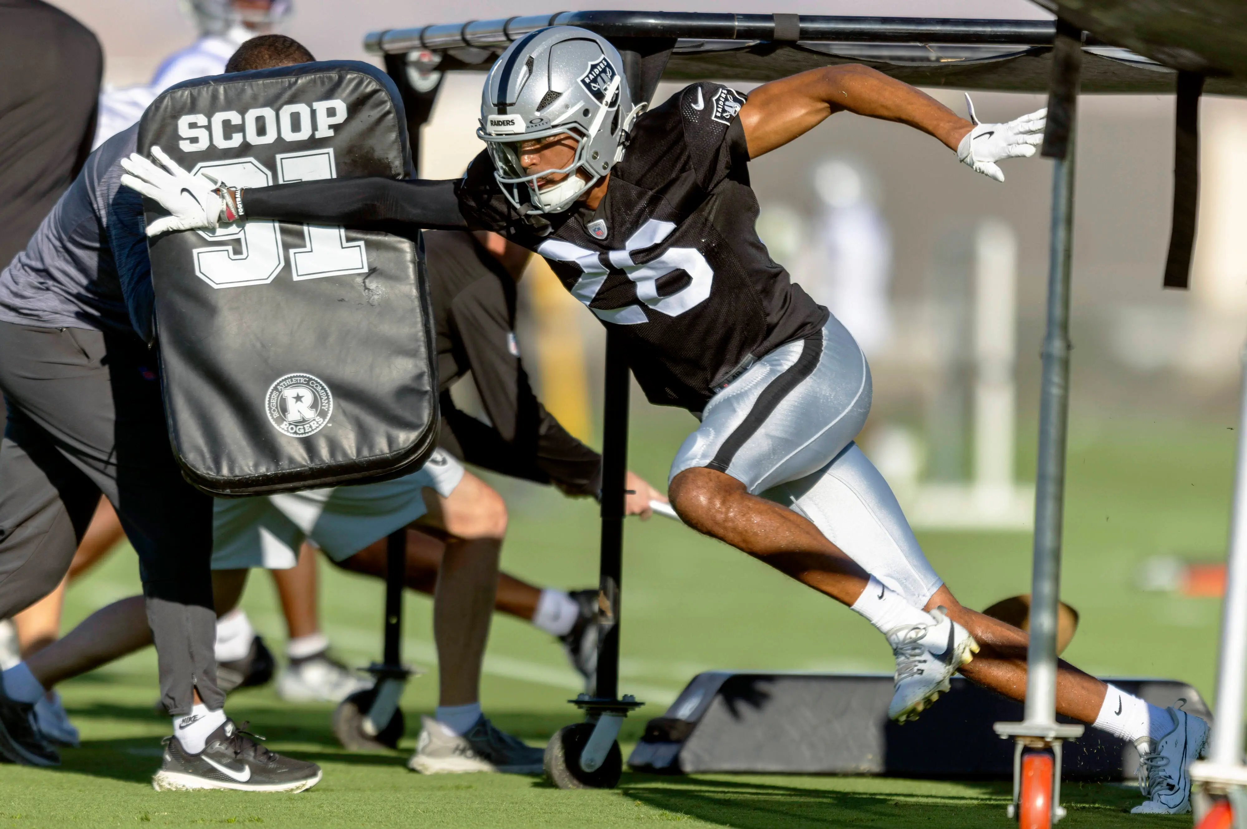 Raiders’ Darien Porter offers sharp critique of rookie year, ready for big leap